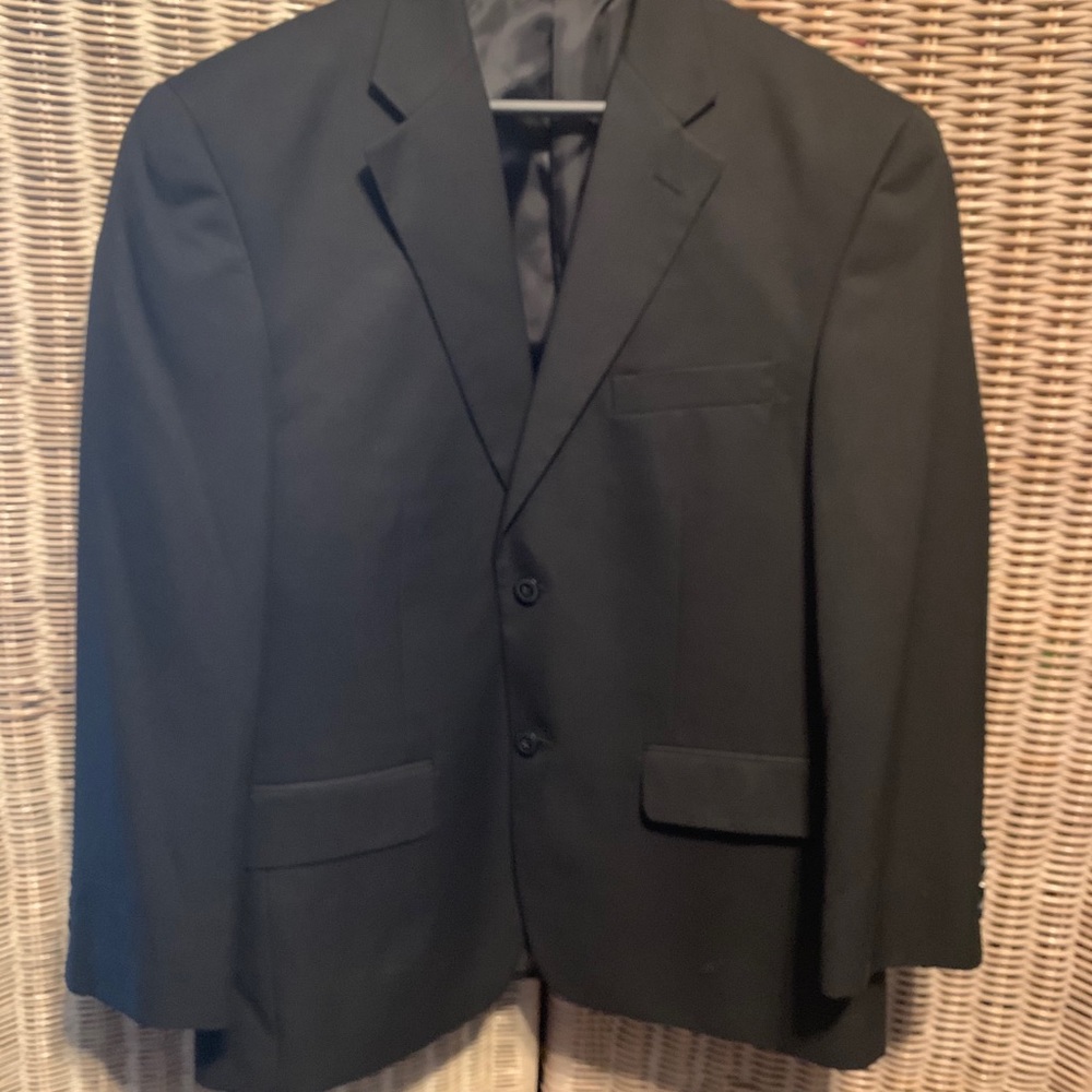 NWOT Men’s HAGGER Classic Black Lined Sport Jacket Coat 42S